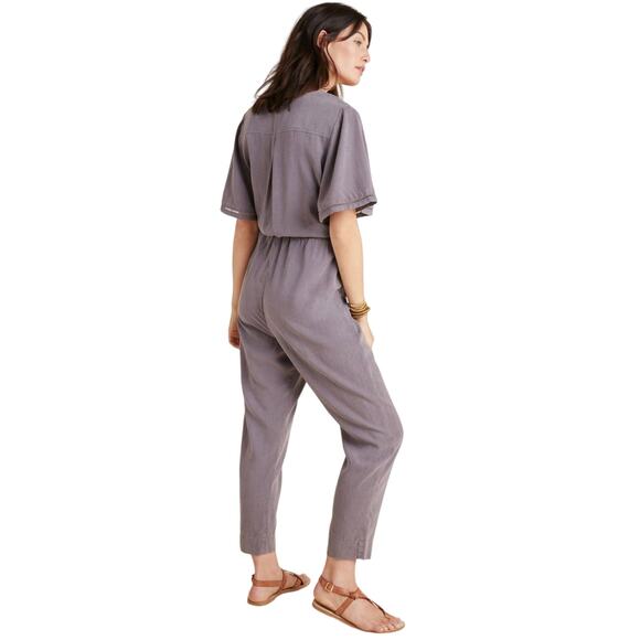 Cloth & Stone Gulpiyuri Jumpsuit - EUC Large Petite (LP) - Picture 4 of 5